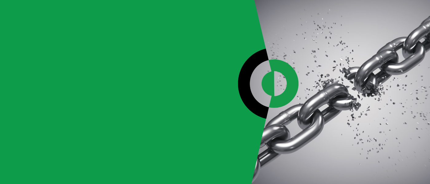 Horizontal Banner - Green - Break  The Cycle